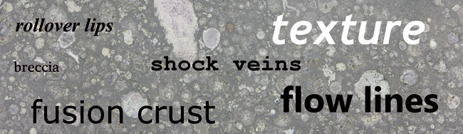 meteorites texture